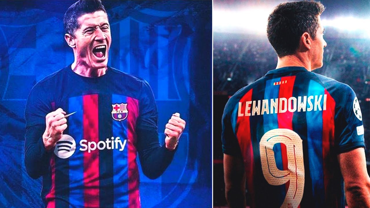 Tienda del Barca no tiene la letra “W” para las camisetas de Lewandowski