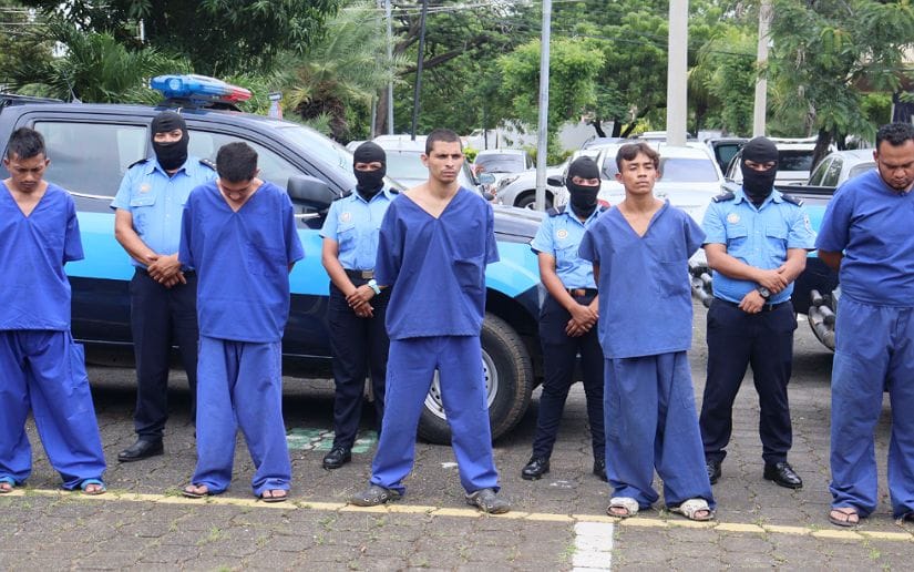Policía Nicaragüense capturó a 47 delincuentes de alta peligrosidad