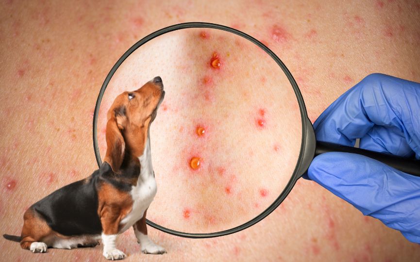 Primer caso de viruela del mono  en un perro