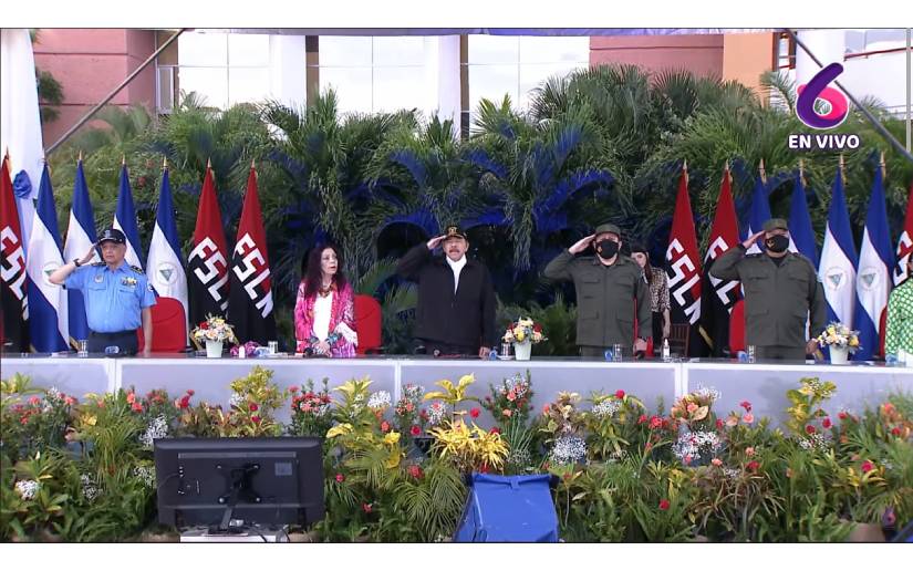 Ejercito Nicaragüense celebra 43 años de existencia