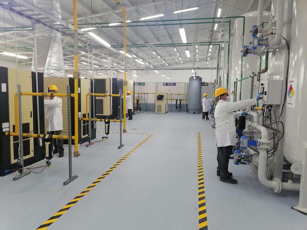 Nueva planta de Oxígeno Medicinal garantiza cobertura en todos los ...