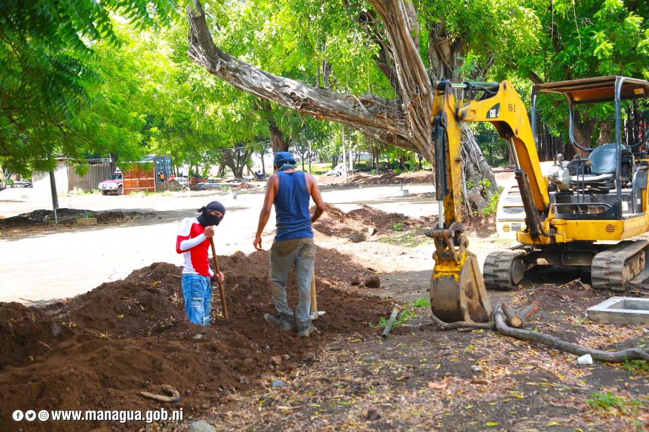 Restauración del histórico parque Las Piedrecitas avanza a pasos agigantados