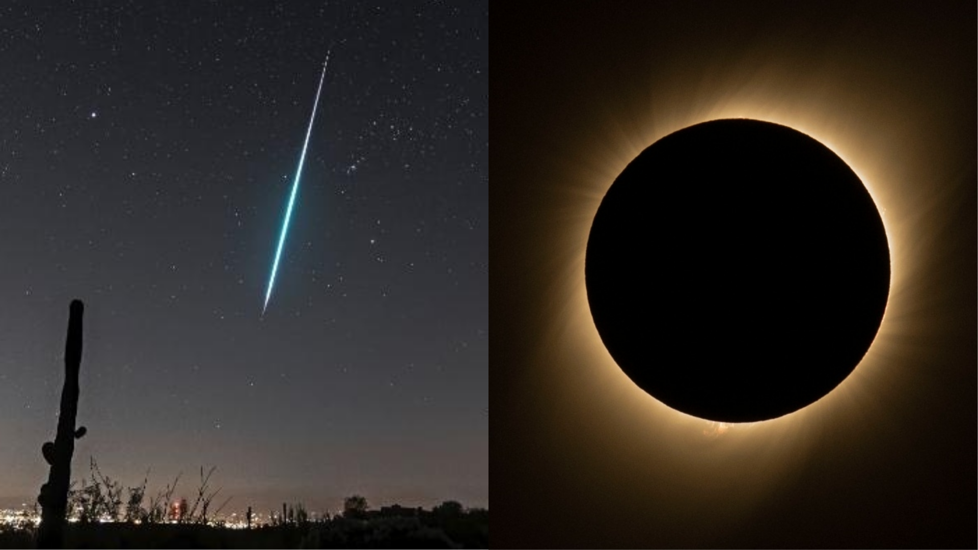 Octubre: eclipse solar y lluvias de estrellas