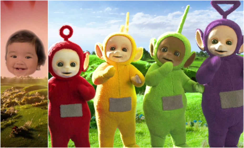 ¡Otra vez los Teletubbies!