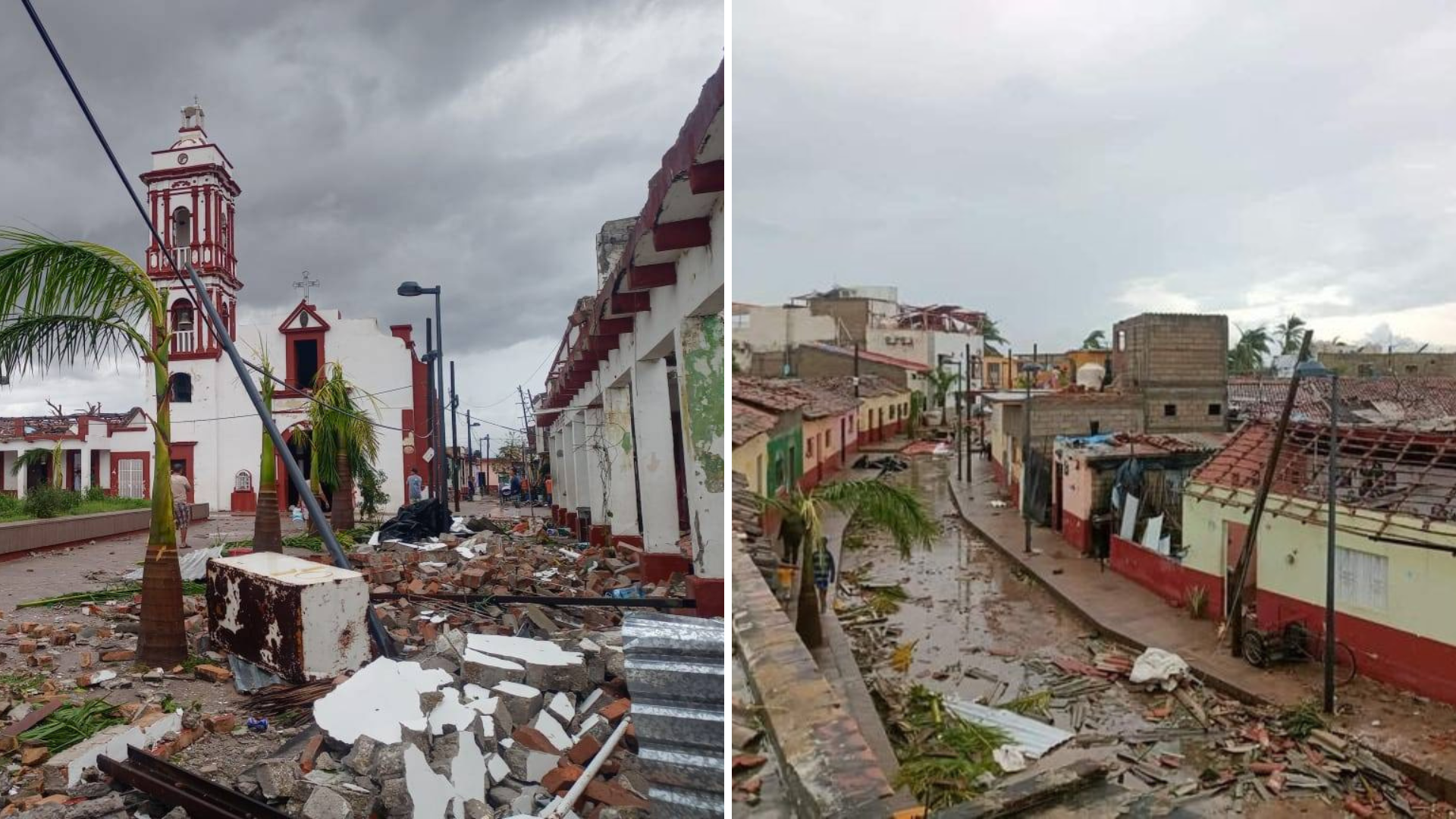 El Huracán Roslyn deja tres fallecidos en México