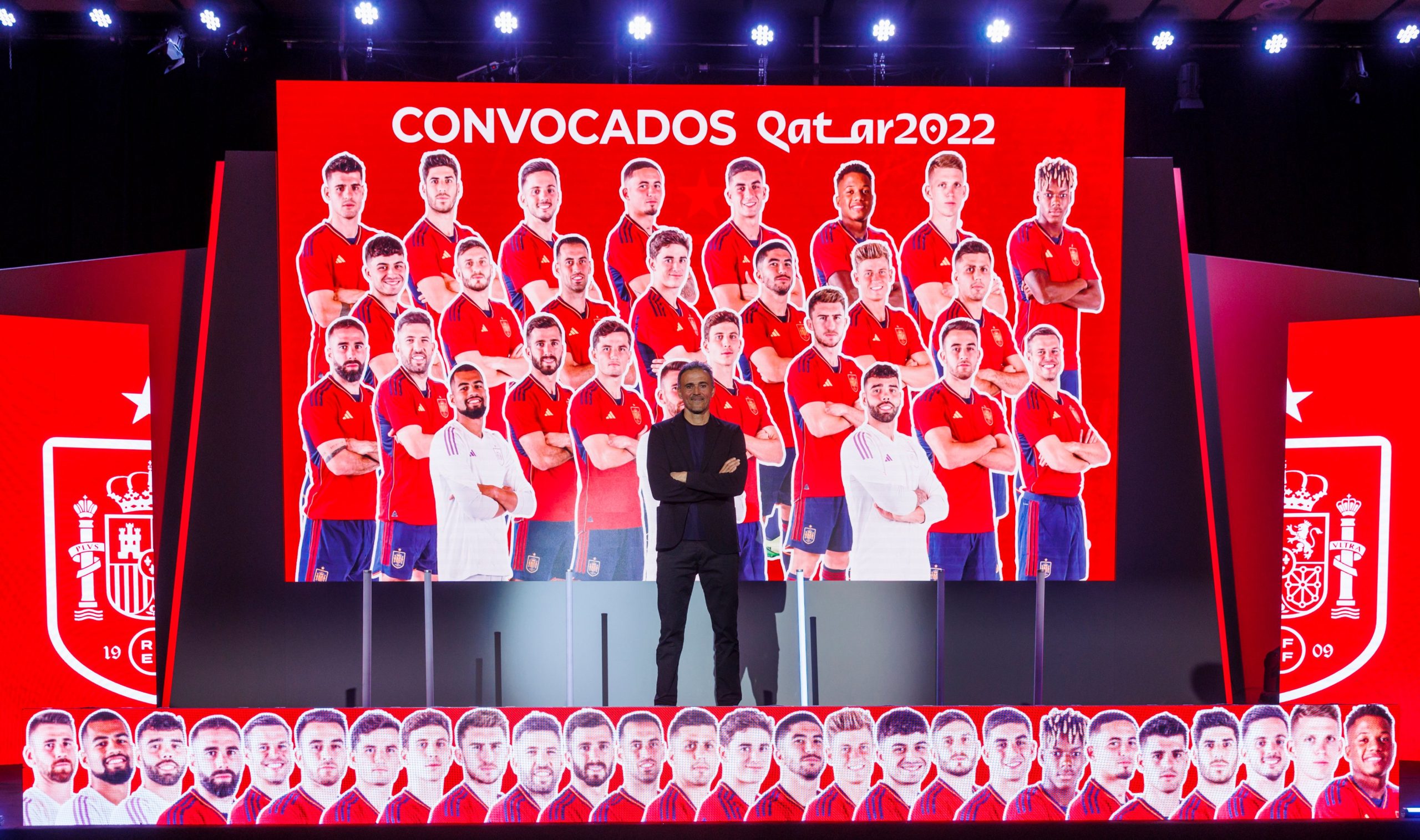 España da a conocer los jugadores que estarán en el mundial