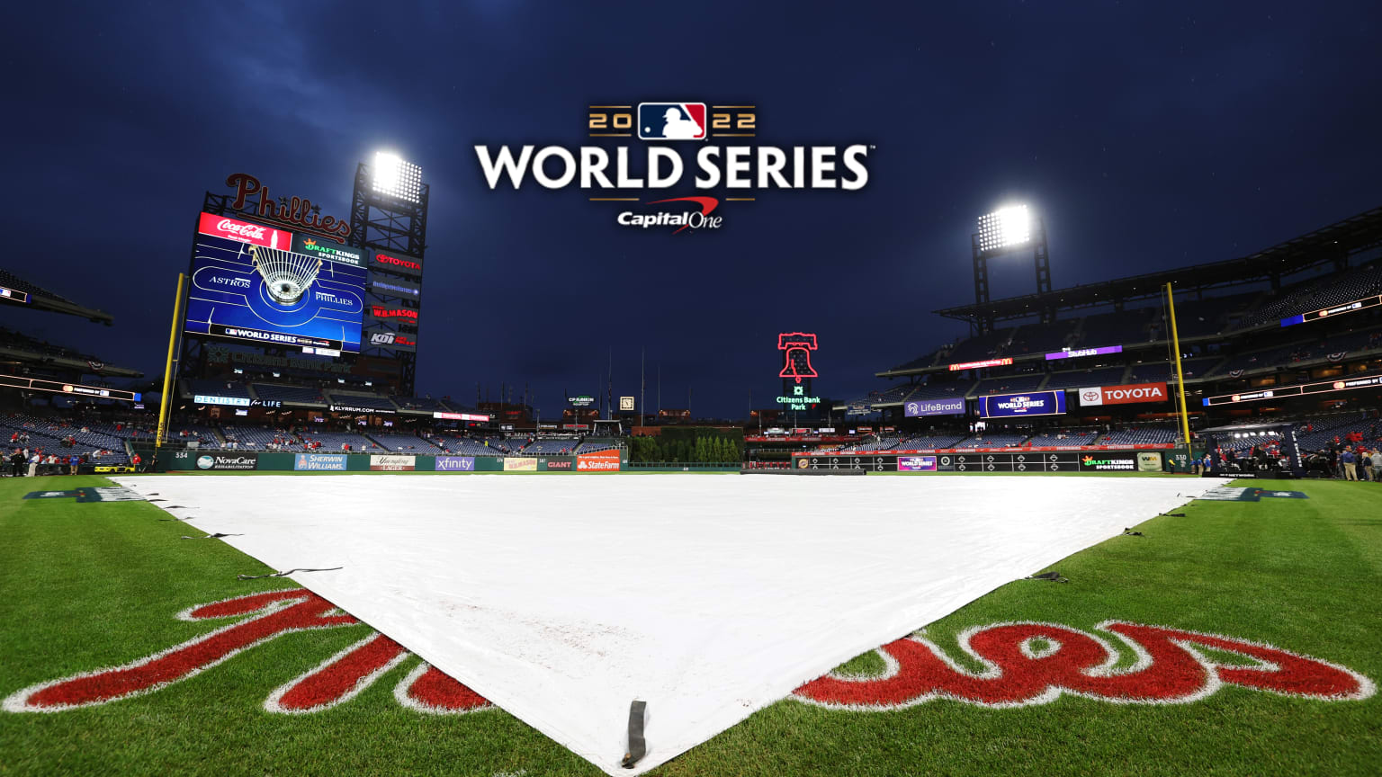 Tercer juego de la Serie Mundial se reprograma por el mal clima