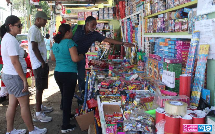 Venta de Pólvora Reporta Buenas Ventas este 2022