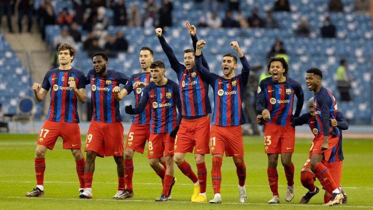 Barca avanza y enfrentará al Madrid en la final de la Supercopa