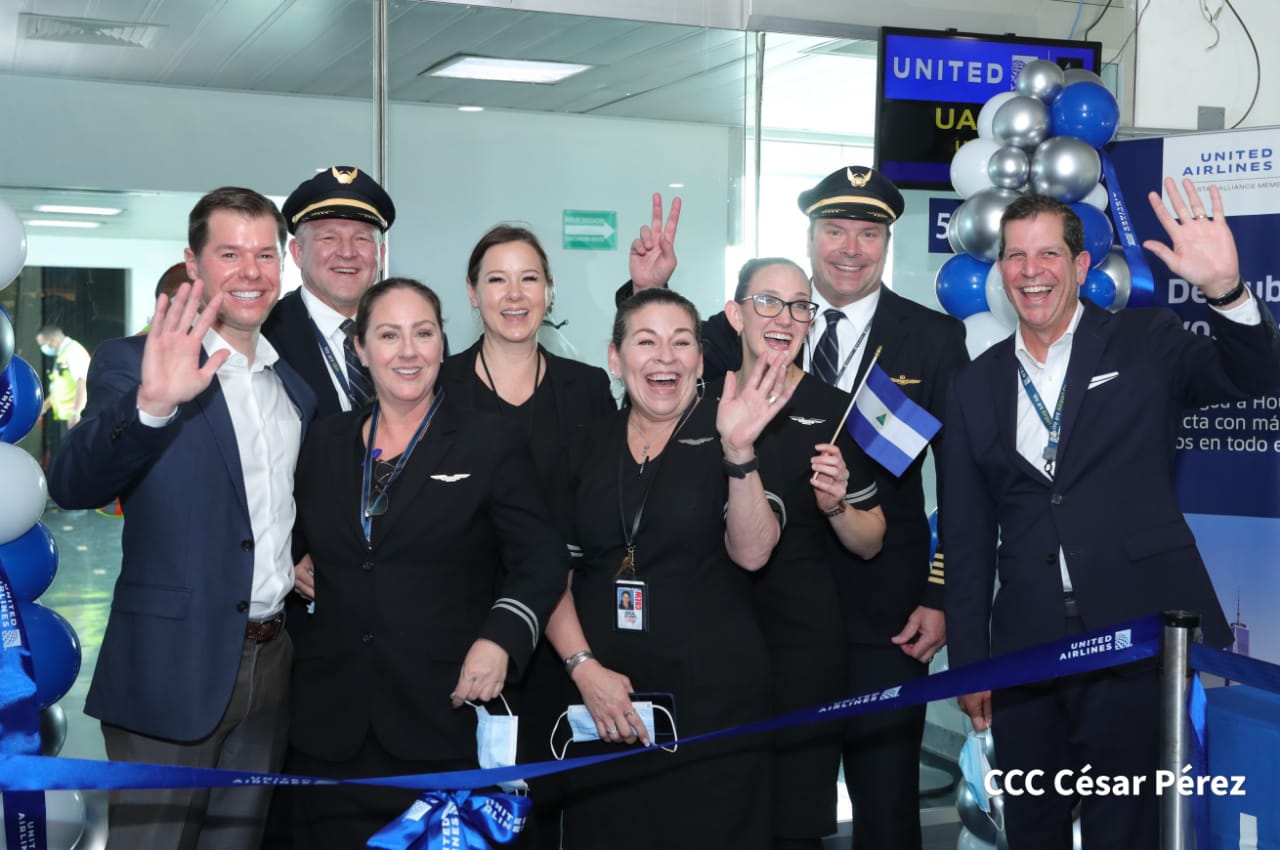 United Airline confía en mercado aéreo nicaragüense