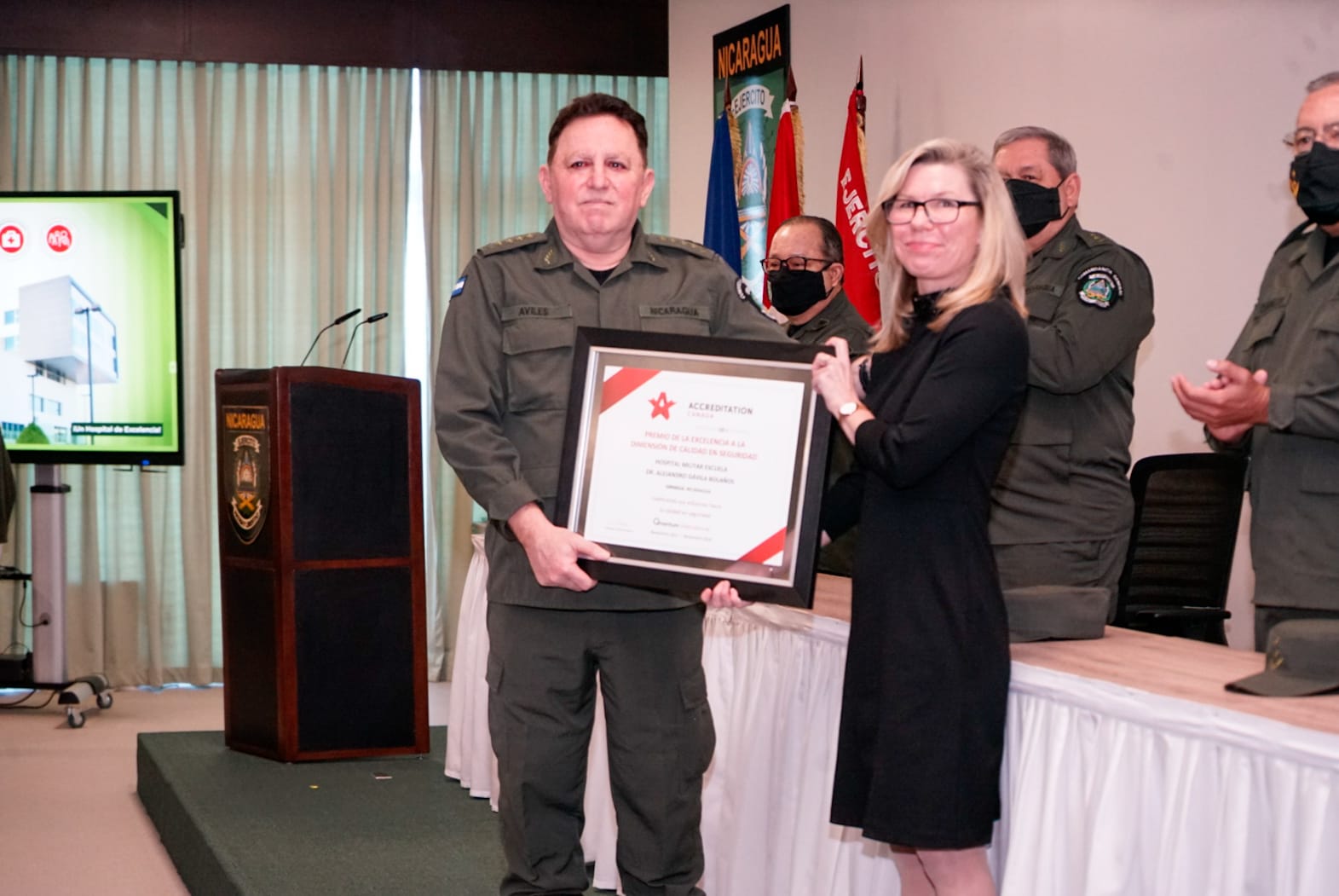 Hospital Militar sigue  destacándose a nivel internacional