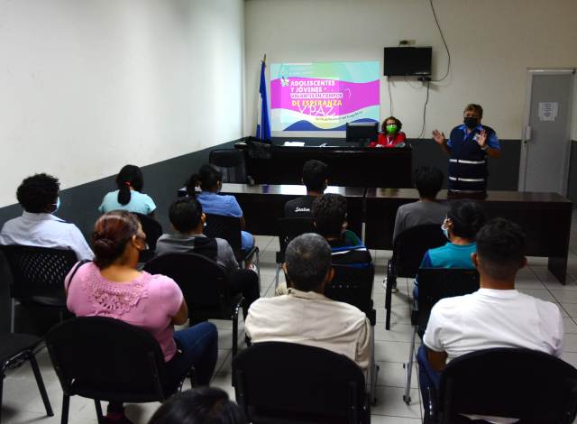 Jóvenes emproblemados con la justicia, recibirán charlas reeducativas