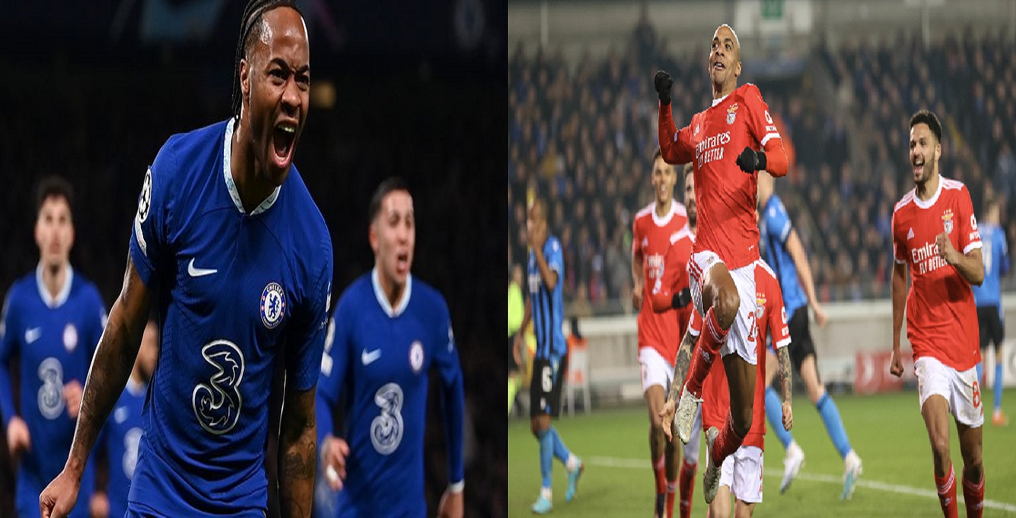 Chelsea y Benfica, los primeros clasificados a cuartos