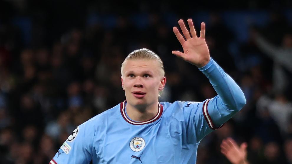 City golea al Leipzig con cinco goles de Haaland