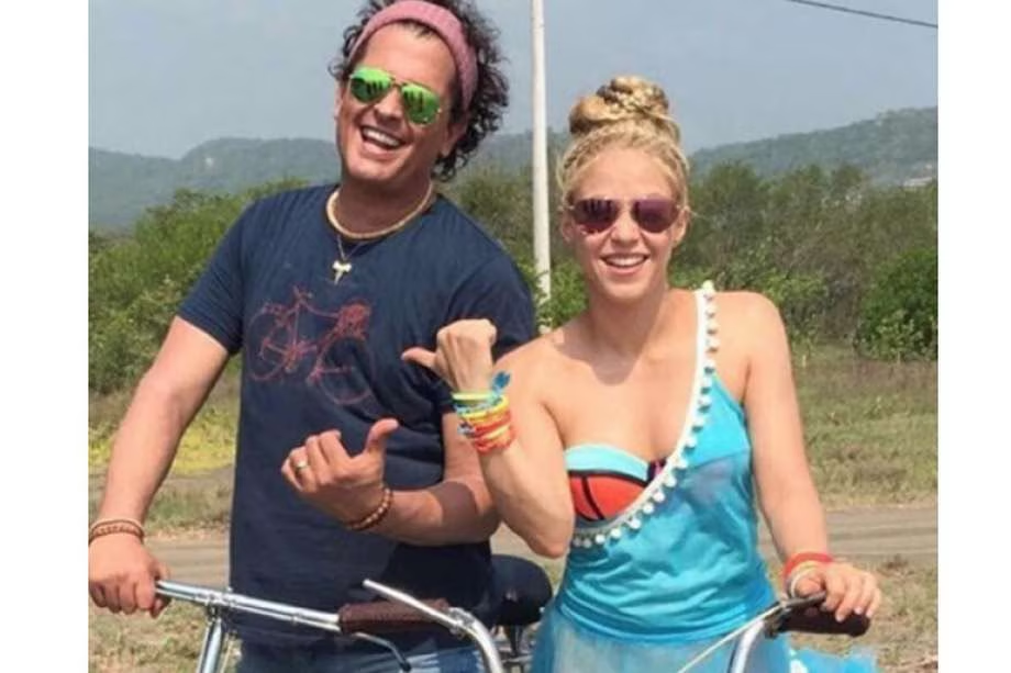 Shakira dedica mensaje a Carlos Vives