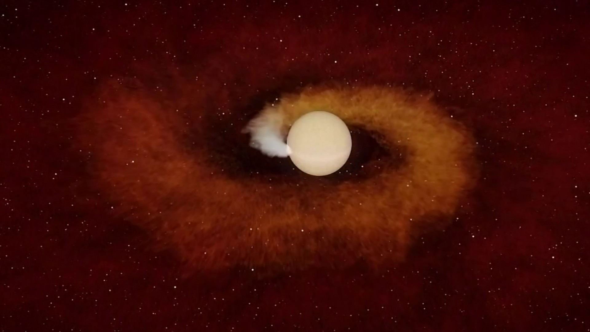 ¡Primera vez! se observa estrella devorando un planeta