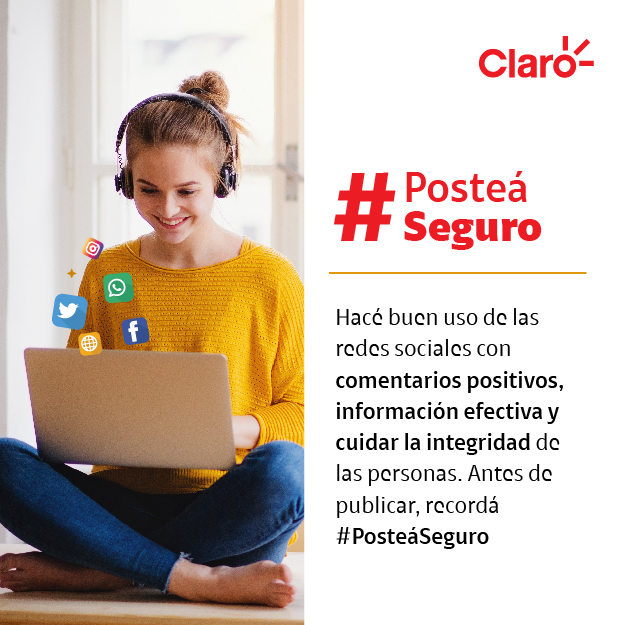 Claro Nicaragua te invita a navegar seguro