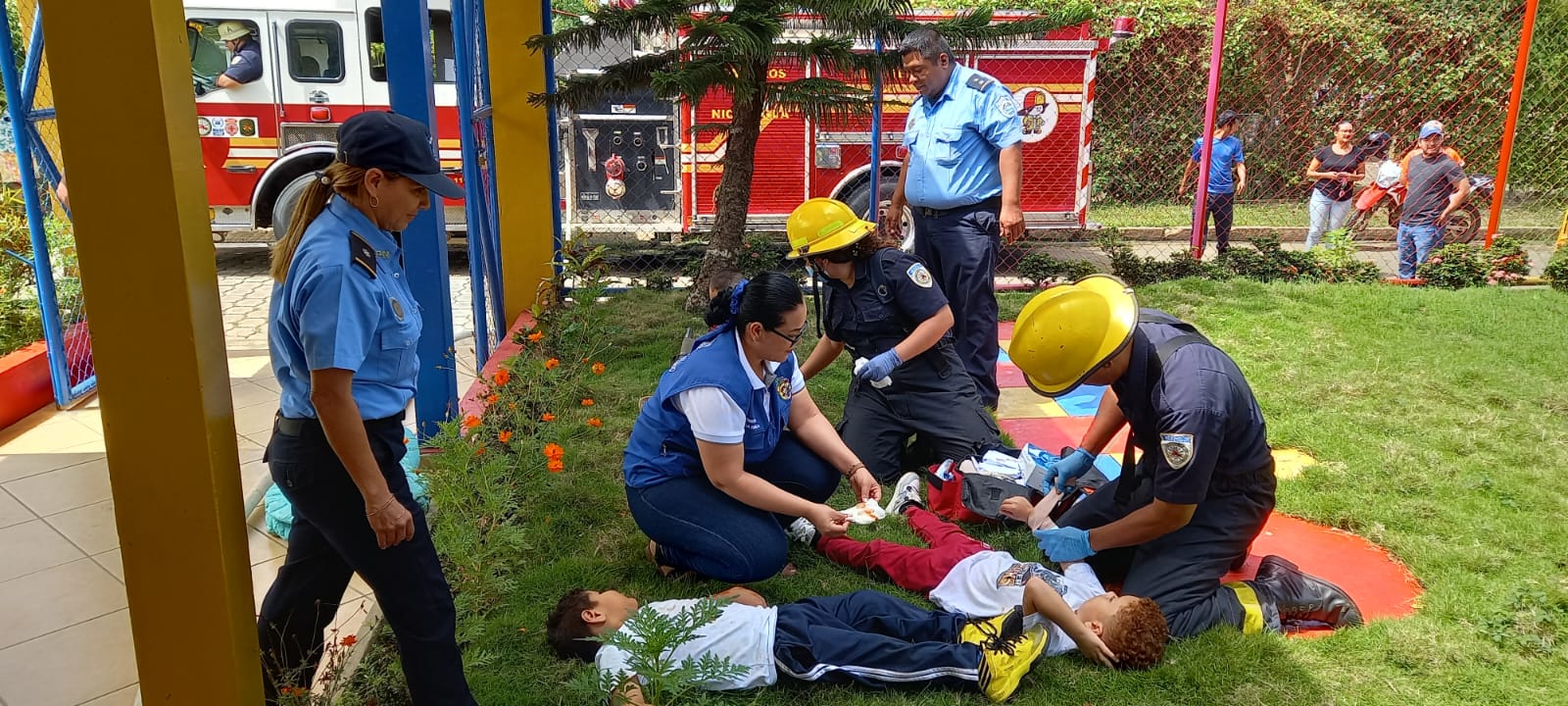 Nicaragua realiza segundo simulacro multiamenazas 