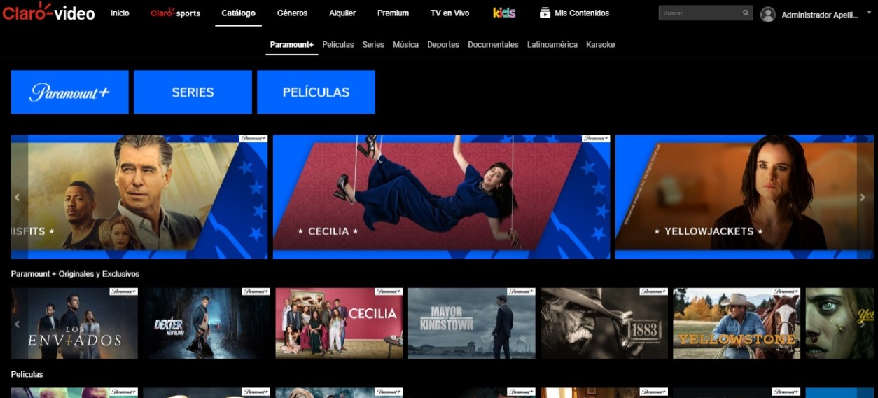 Claro video te ofrece  las mejores películas