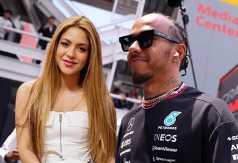 ¡Confirmado! Shakira y Lewis Hamilton están juntos