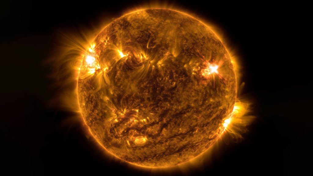 nasa, viral, sol, rayos de luz