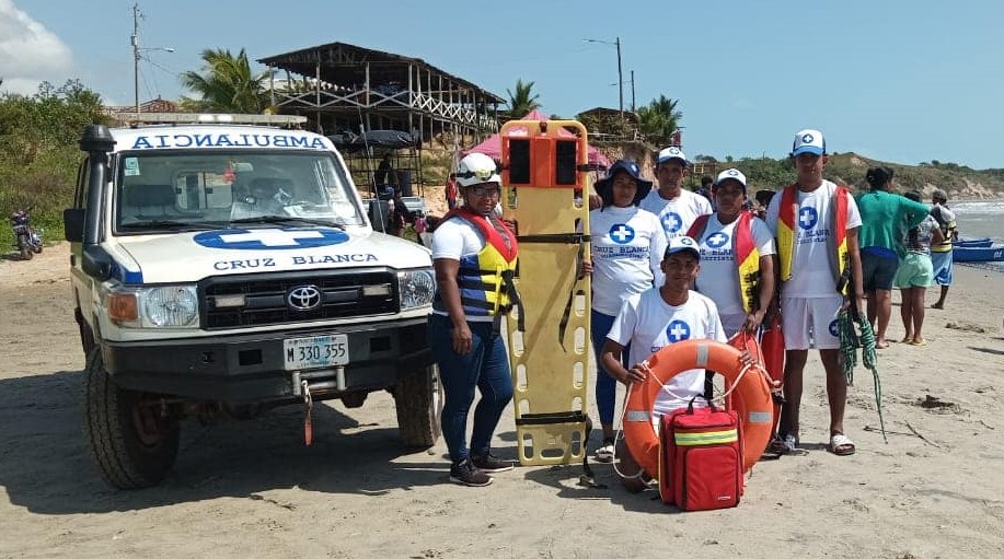 Cruz Blanca anuncia plan de seguridad en las playas para Semana Santa