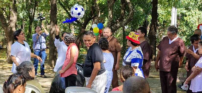 Pacientes del Psicosocial celebran el día del amor y la amistad
