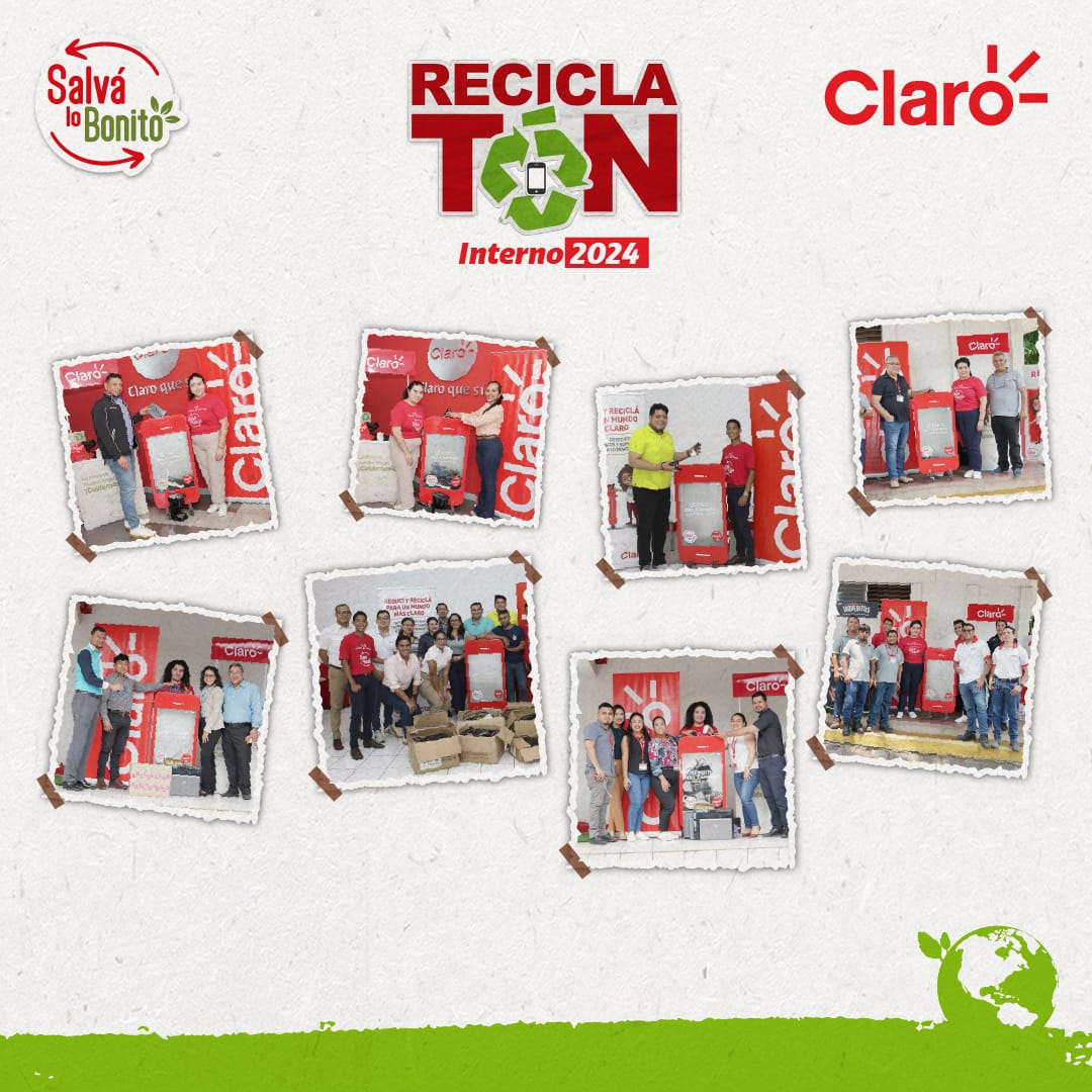 Claro Realiza Reciclatón para fomentar el reciclaje de Dispositivos Electrónicos