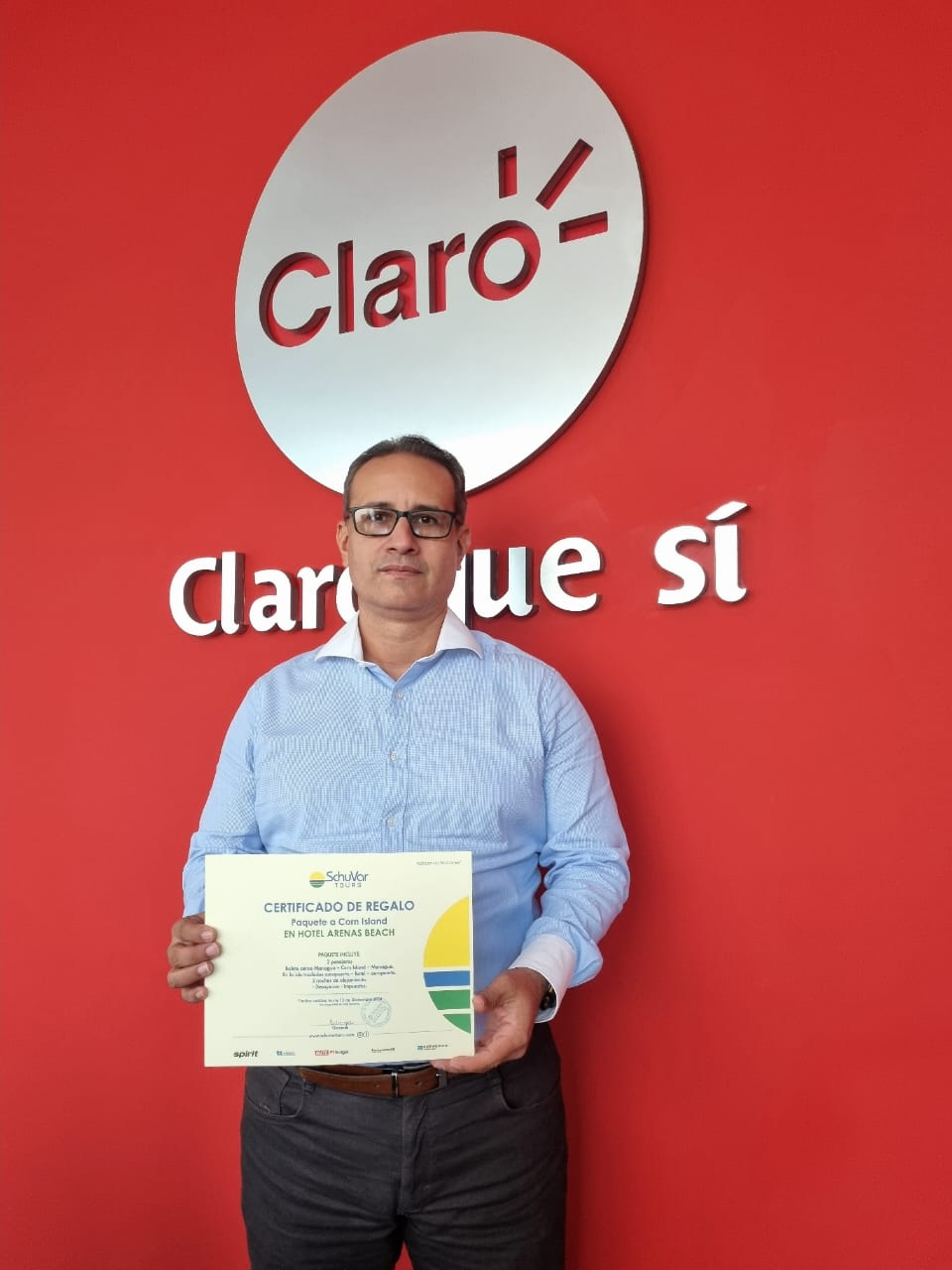 Claro Nicaragua premia a sus fieles clientes