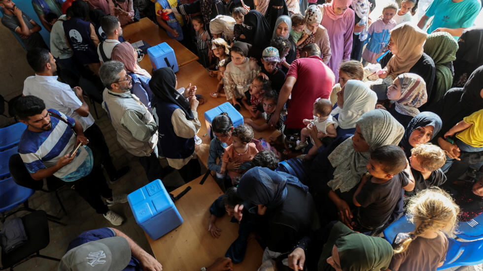 ONU Insta a un Alto al Fuego en Gaza Mientras Continúa la Vacunación Contra la Polio