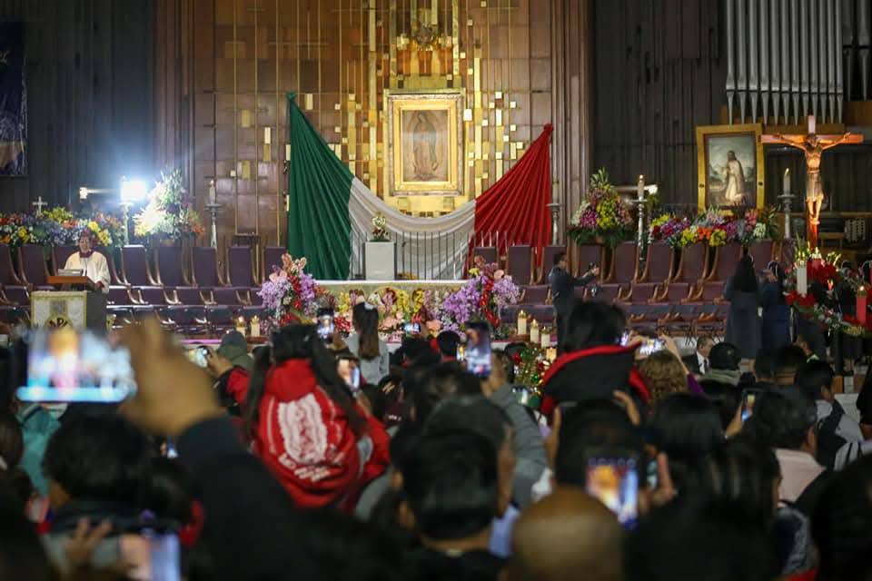 Millones de peregrinos llegan a la Basílica de Guadalupe