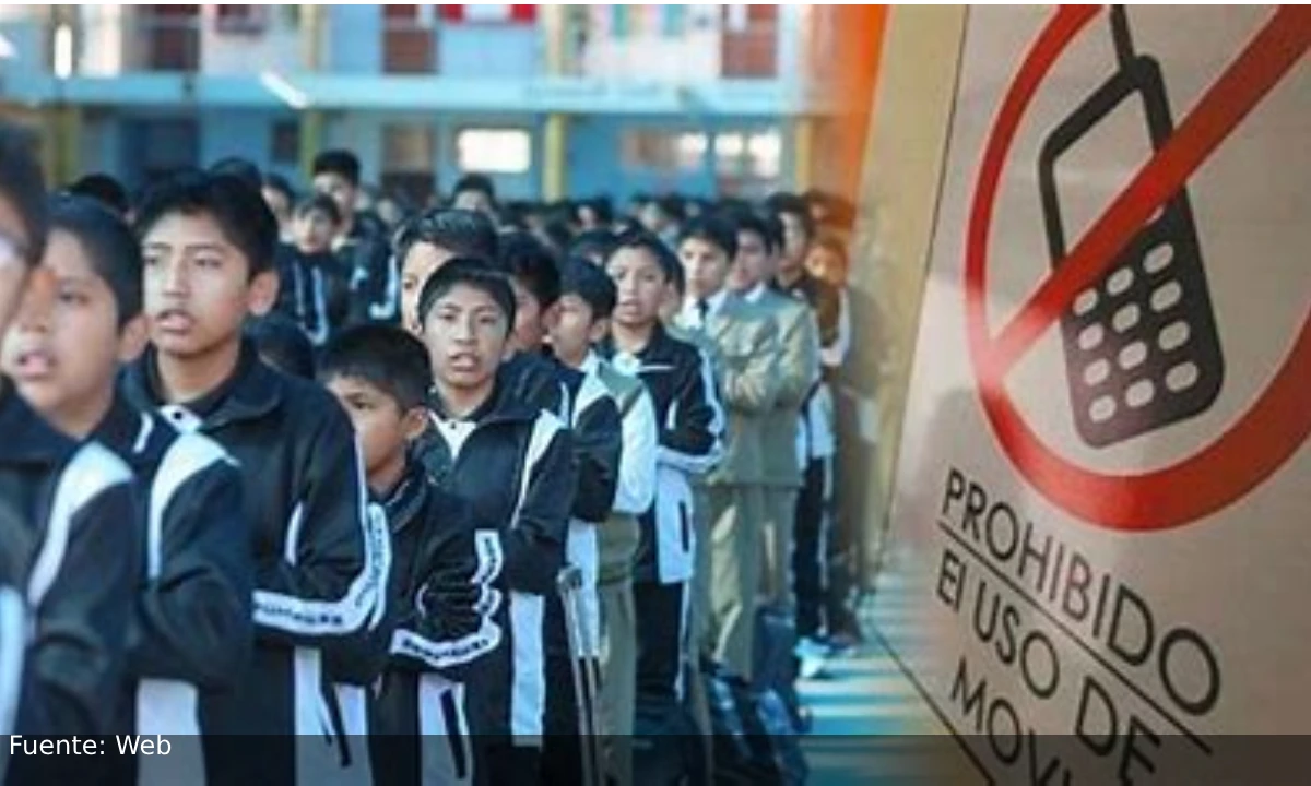 Brasil prohibirá el uso de celulares en las escuelas