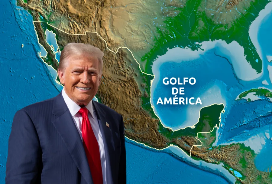 Trump renombra el golfo de México como “Golfo de América»