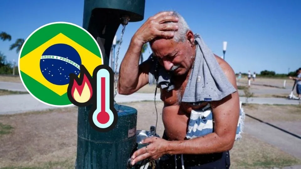 Ola de calor en Brasil rompe récord histórico