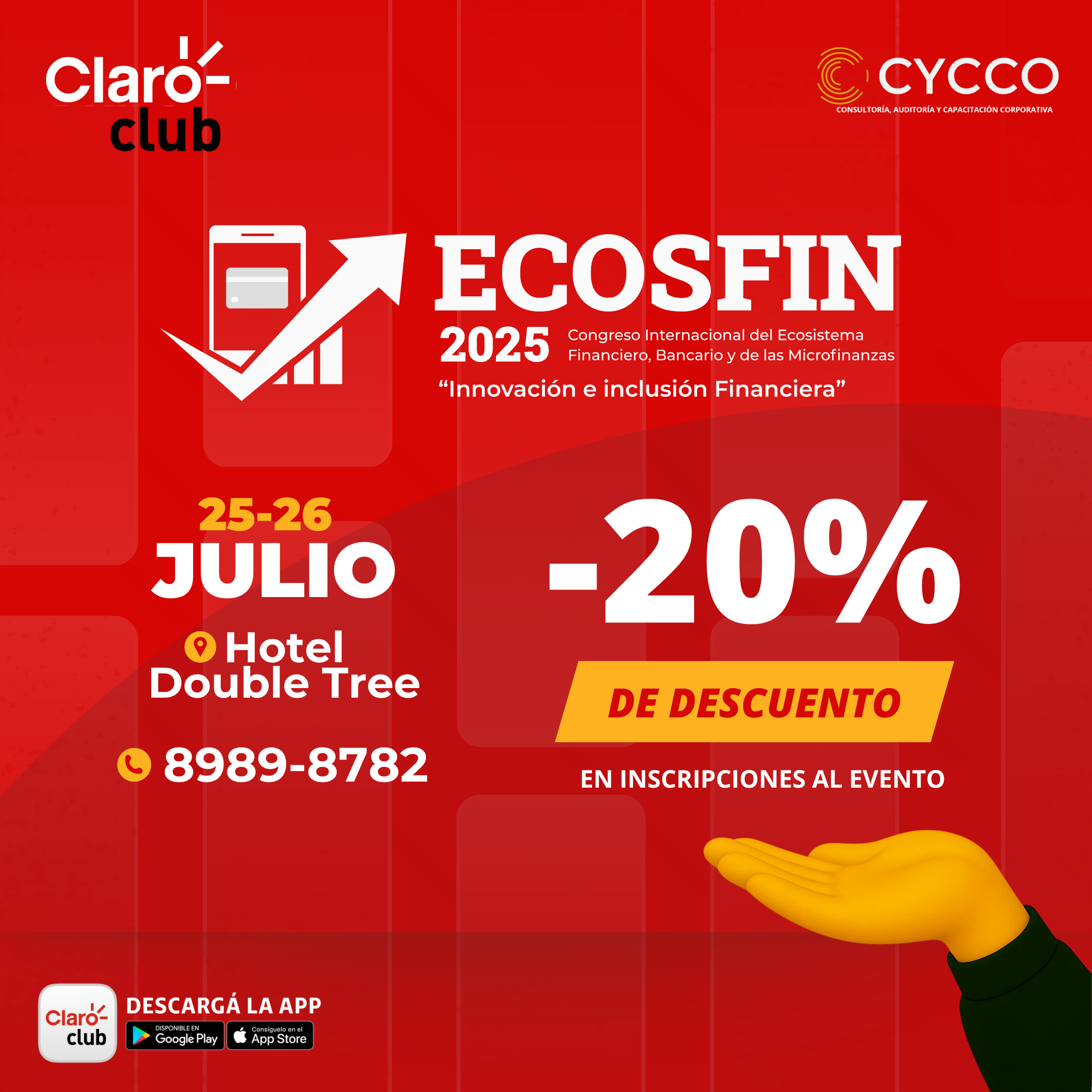 Formación profesional a menos costo, gracias a Claro Club