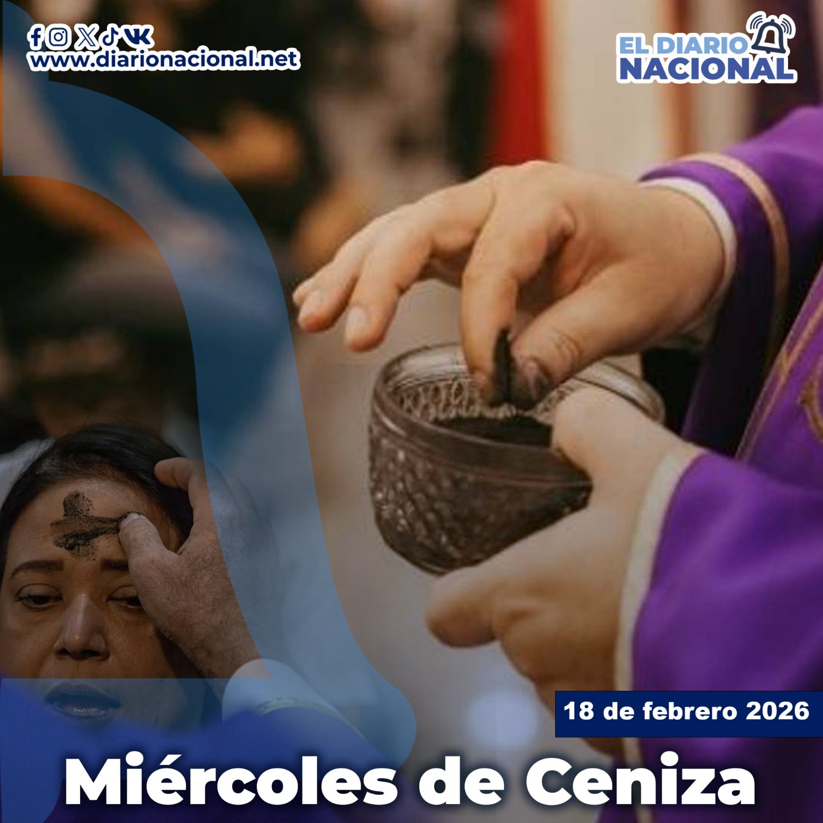 Miércoles de Ceniza marca el inicio de la Cuaresma