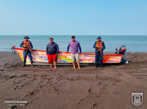Retienen a hondureños por pesca ilegal en Chinandega