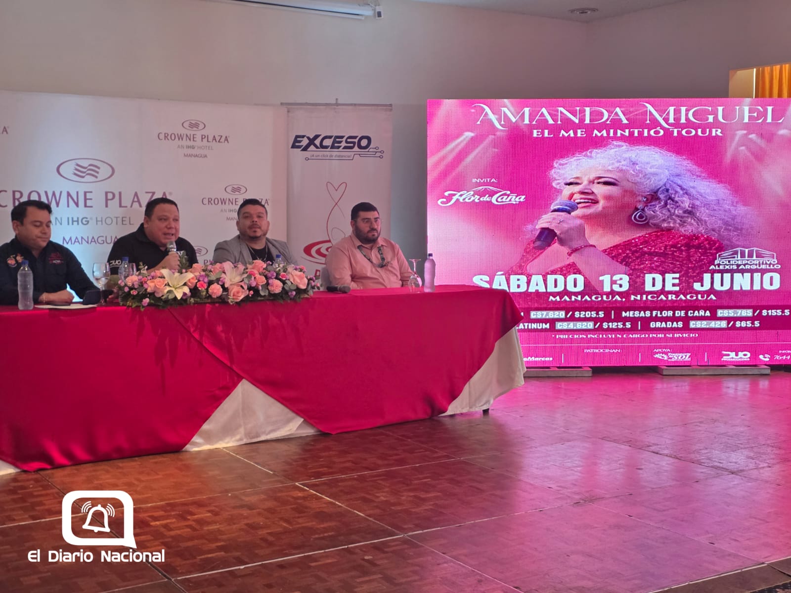 Amanda Miguel regresa a Nicaragua con su gira “Él me mintió”