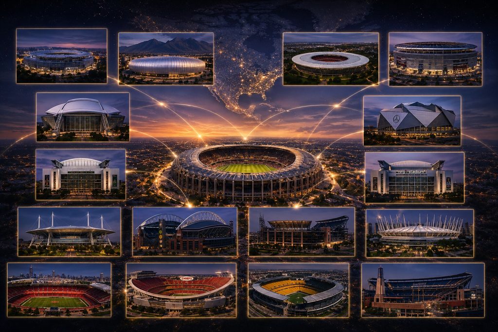 Los estadios que harán historia en el Mundial 2026