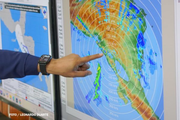 Depresión Tropical No. 3 provocará lluvias y oleaje elevado en Nicaragua