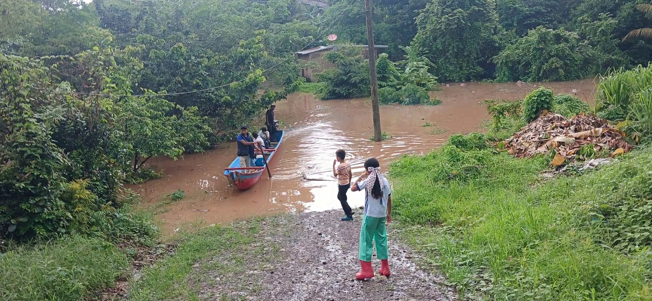 Lluvias dejan 96 viviendas anegadas y múltiples daños en ocho municipios de Nicaragua