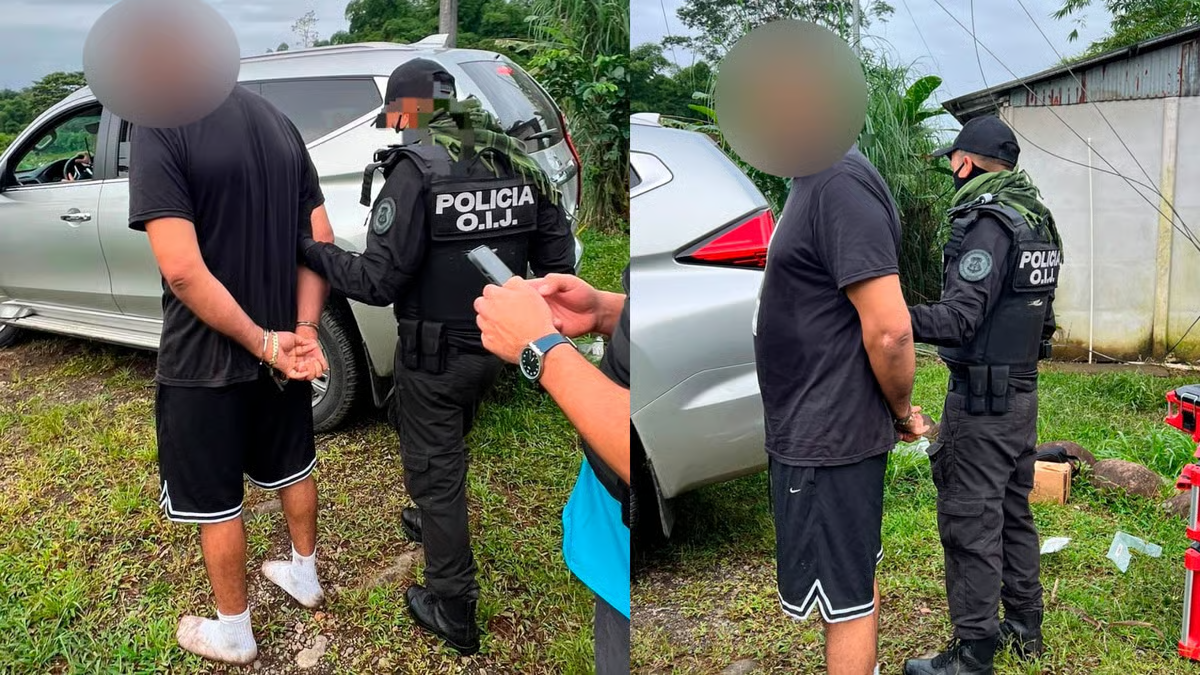 Costa Rica captura a alias «Diablo» el criminal más buscado