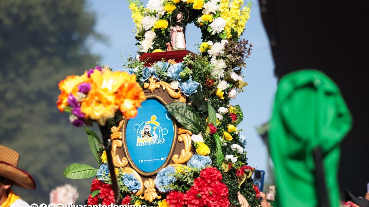 Managua vive 141 años de historia, fe y tradición con la Bajada de Santo Domingo de Guzmán