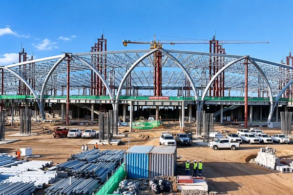 Avanza la estructura del nuevo aeropuerto Punta Huete