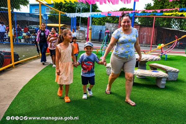Alcaldía de Managua restaura 65 espacios públicos