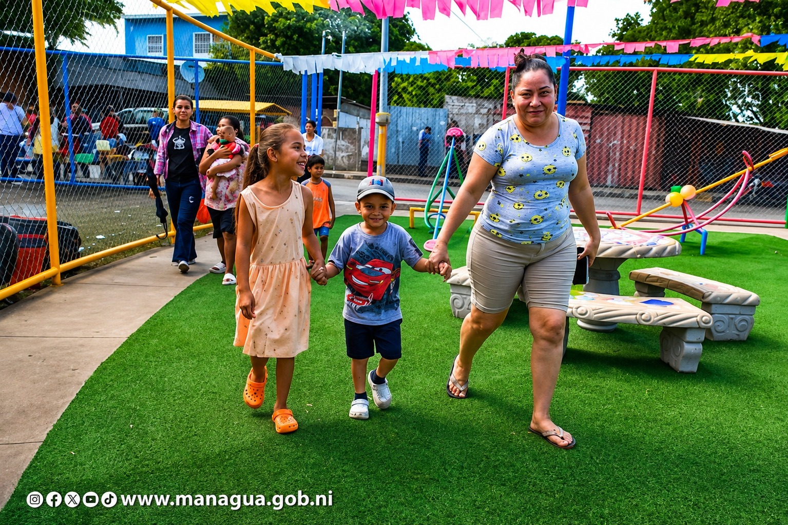Alcaldía de Managua restaura 65 espacios públicos