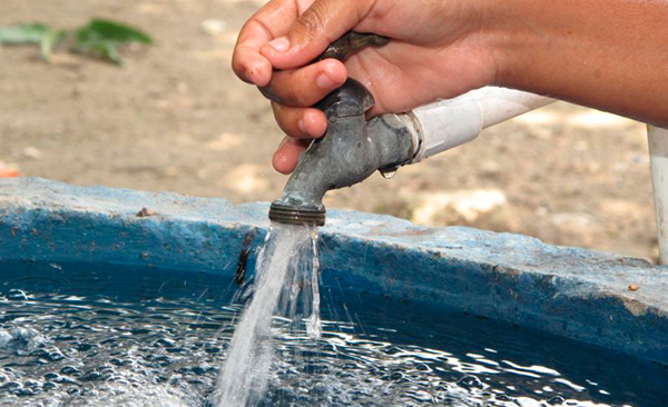 Cortes de agua en 13 sectores de Managua